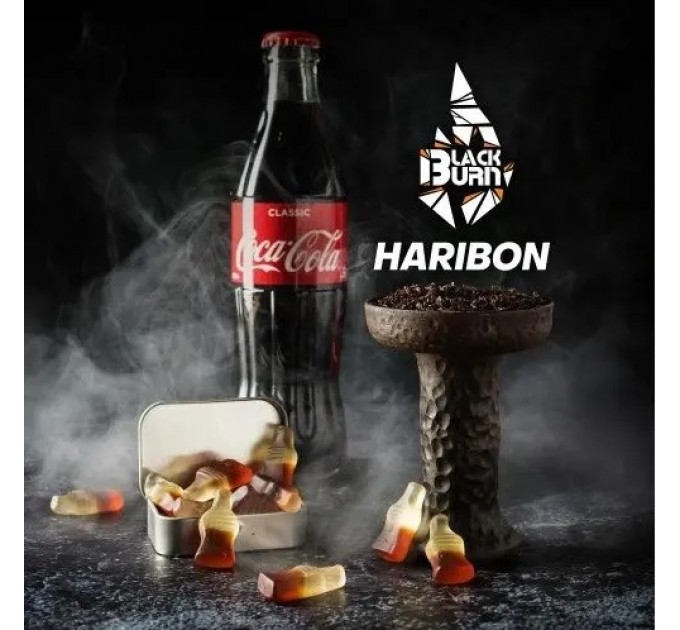 Тютюн Black Burn Haribon (Мармелад-Кола) 25 грам