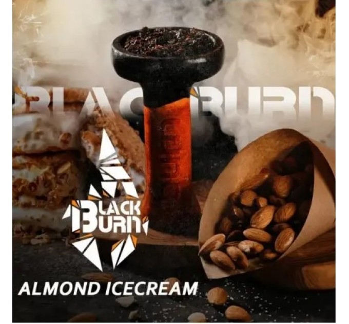 Тютюн Black Burn Almond Ice Cream (Міндальне Морозиво) 25 грам