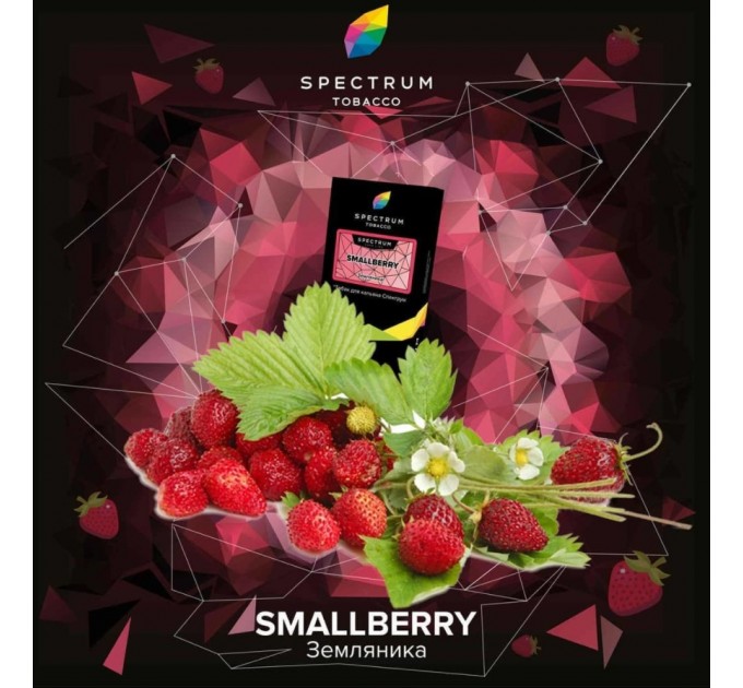 Тютюн Spectrum Hard Line Smallberry (Суниця) 40 грам