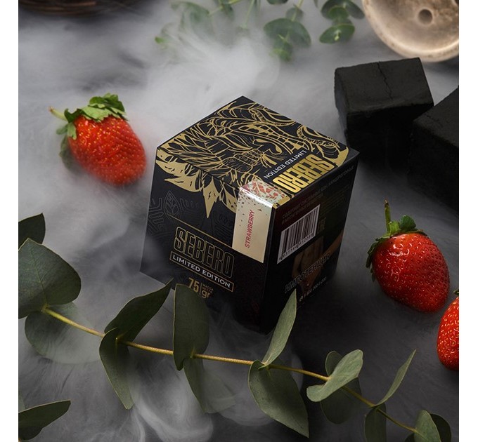 Тютюн Sebero Limited Edition Strawberry (Полуниця) 60 грам