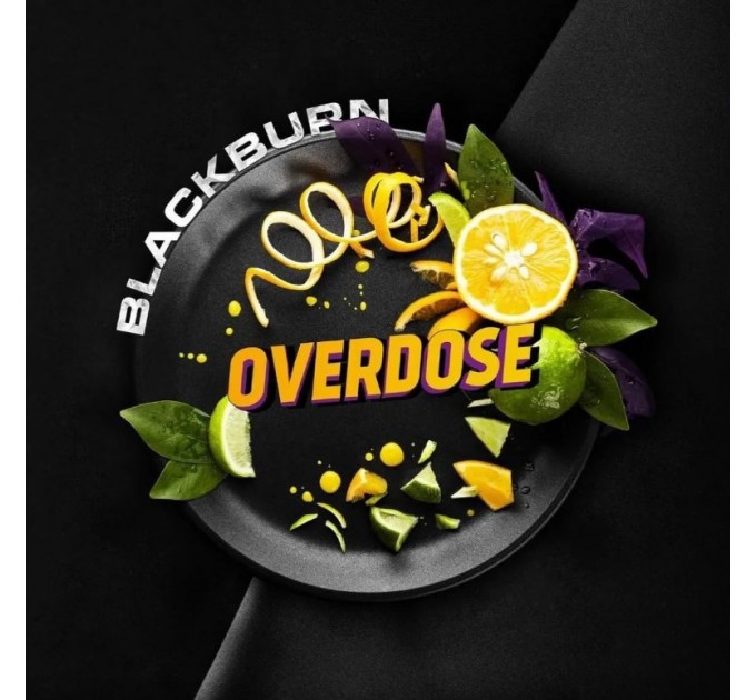 Тютюн Black Burn Overdose (Лимон Лайм) 100 грам