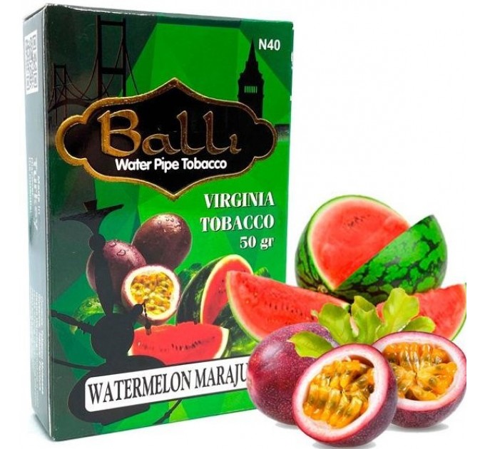 Тютюн Balli Watermelon marajuka (Кавун Маракуя) 50 грам