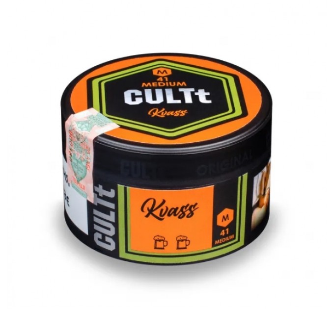Тютюн CULTt Medium M41 Kvass (Квас) 100 грам
