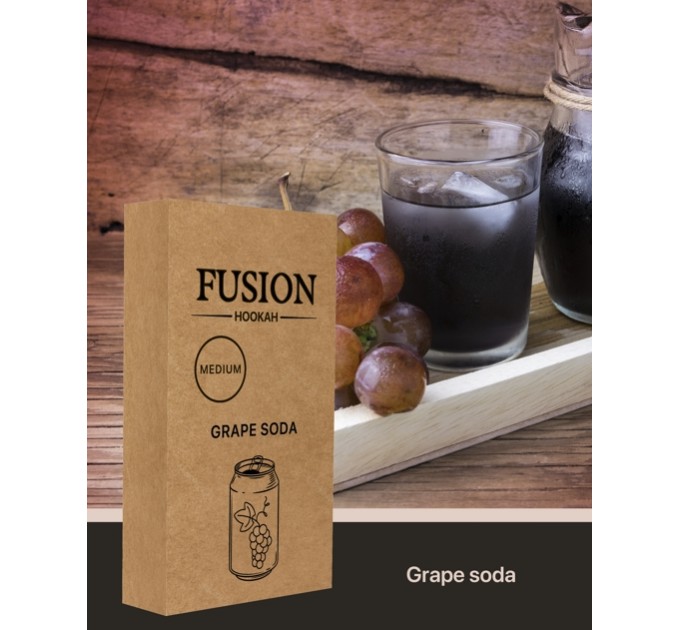 Табак Fusion Classic Grape Soda (Виноградная содовая) 100 грамм