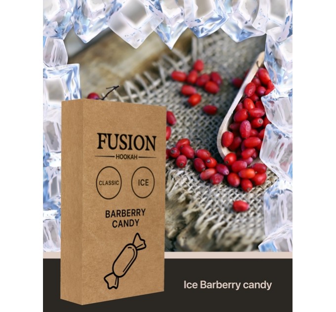 Тютюн Fusion Classic Ice barberry candy (крижана барбарисова цукерка) 100 грам
