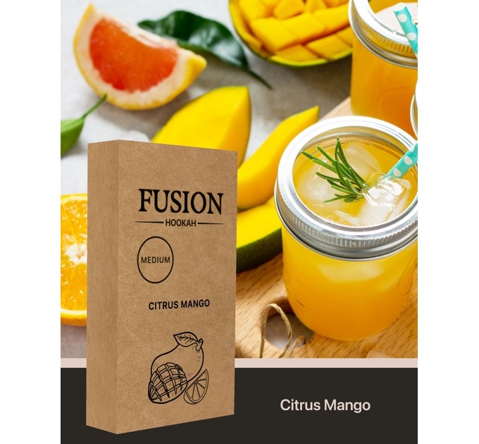 Табак Fusion Medium Citrus Mango (Цитрус Манго) 100 грамм