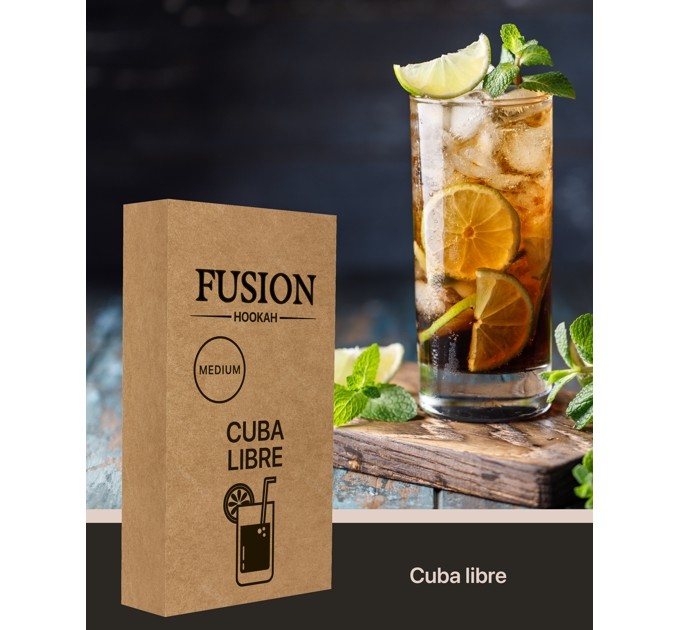 Табак Fusion Medium Cuba Libre (Куба Либре) 100 грамм