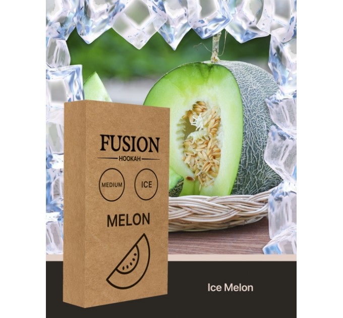 Тютюн Fusion Medium Ice Melon (Крижана Диня) 100 грам