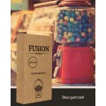 Табак Fusion Medium Blue gum ball (Черничная жвачка) 100 грамм