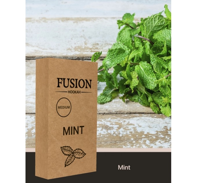 Тютюн Fusion Medium Mint (М'ята) 100 грам
