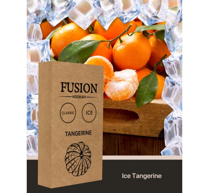 Табак Fusion Classic Ice Tangerine (Ледяной Мандарин) 100 грамм