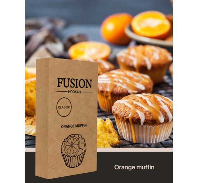 Табак Fusion Classic Orange Muffin (Апельсиновый маффин) 100 грамм