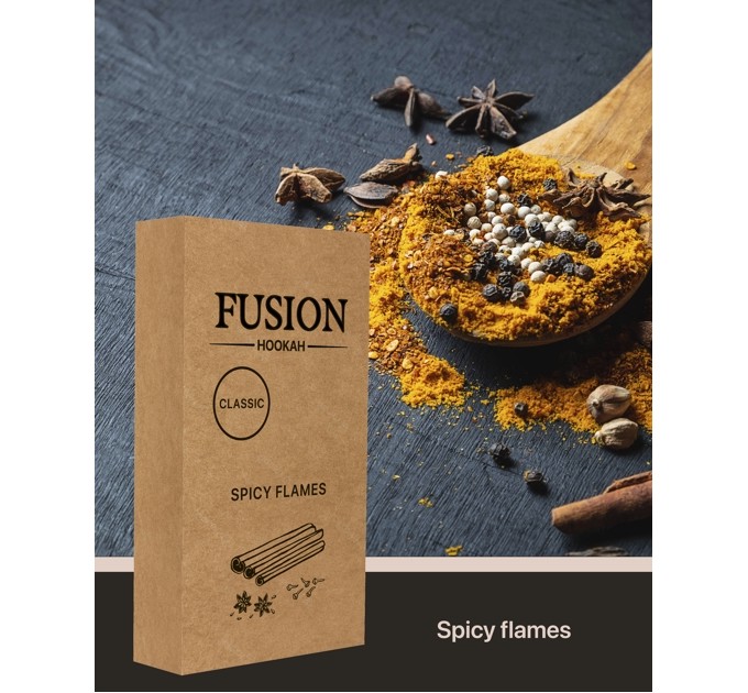 Табак Fusion Classic Spicy Flames (Специи) 100 грамм