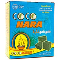 Кокосовый уголь Coco Nara 1 кг (96 Шт) в упаковке Кокосовый уголь Coco Nara 1 кг (96 Шт) в упаковке