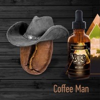 Премиум жидкость Vape Zone: Coffee Man 30 мл, никотина 3 мг Премиум жидкость Vape Zone: Coffee Man 30 мл, никотина 3 мг