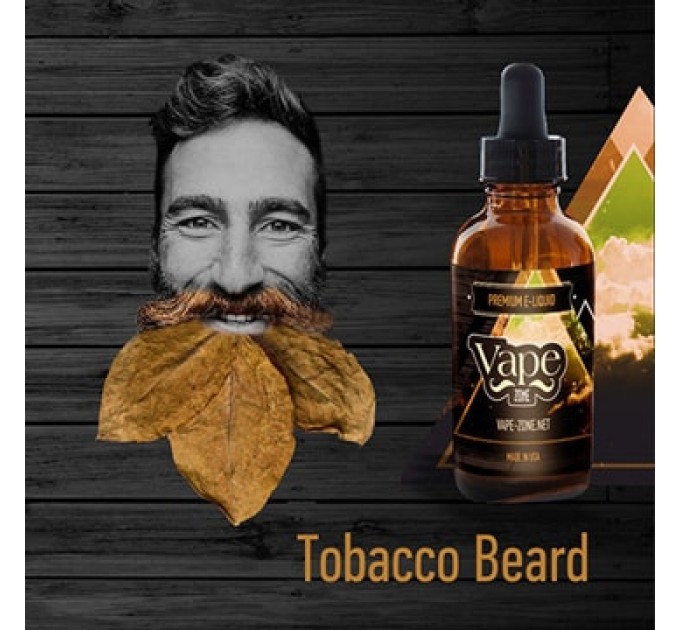 Премиум жидкость Vape Zone: Tobacco Beard 30 мл, никотина 1.5 мг