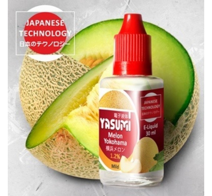 Жидкость Yasumi City Melon Yokohama (Дыня Йокогама) 30 ml, никотина 3 мг