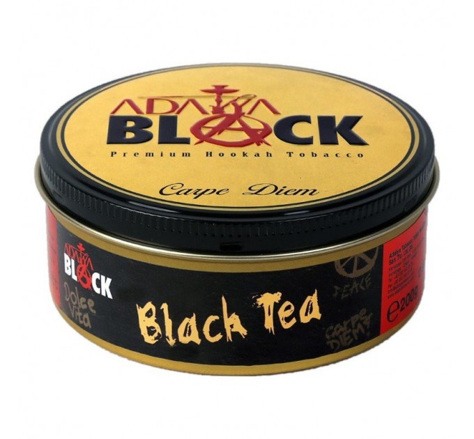 Тютюн Adalya Black - Black Tea (Чорний Чай) 200 грам