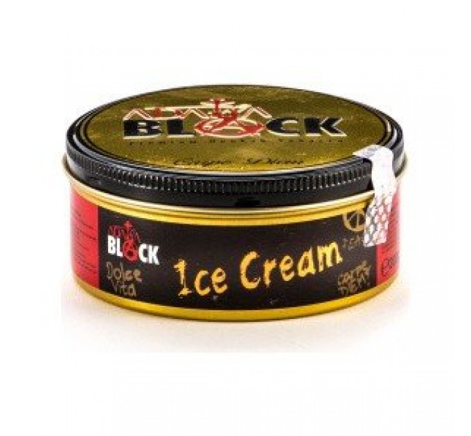 Тютюн Adalya Black - Ice Cream (Морозиво) 200 грам