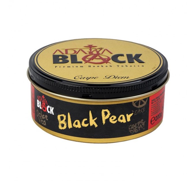 Табак Adalya Black - Black Pear (Черная Груша) 200 грамм