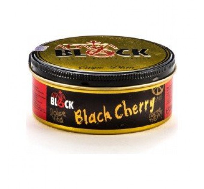 Тютюн Adalya Black - Black Cherry (Чорна Вишня) 200 грам
