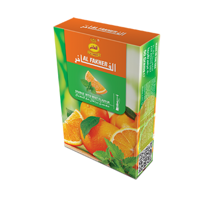 Табак Al Fakher Апельсин и мята 50 грамм