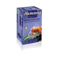 Чай чорний із чорною смородиною пакетований Alokozay 25 x 2г