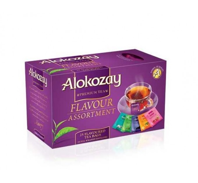 Чай ароматизированный пакетированный Alokozay в ассортименте 25 x 2 г
