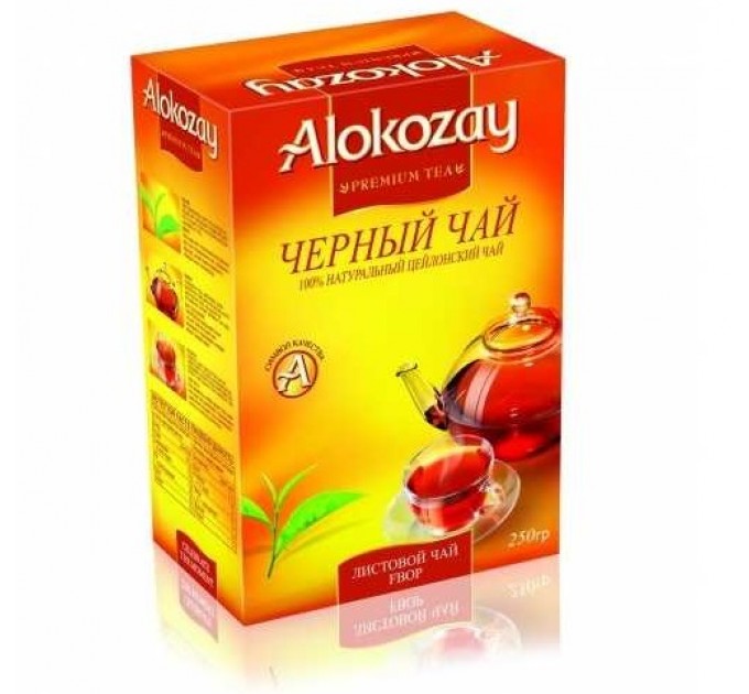 Чай черный среднелистовой Alokozay FBOP 250 г