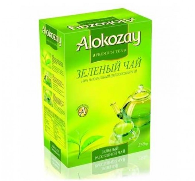 Чай зеленый листовой Alokozay 250 г