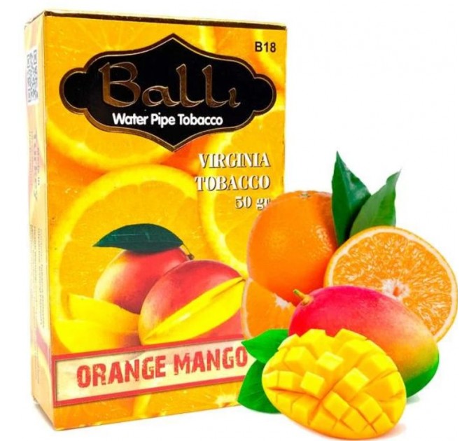 Тютюн Balli Orange mango (Апельсин та манго) 50 грам