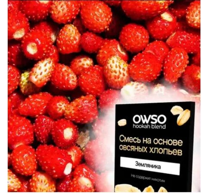 Бестабачная смесь для кальяна OWSO Земляника