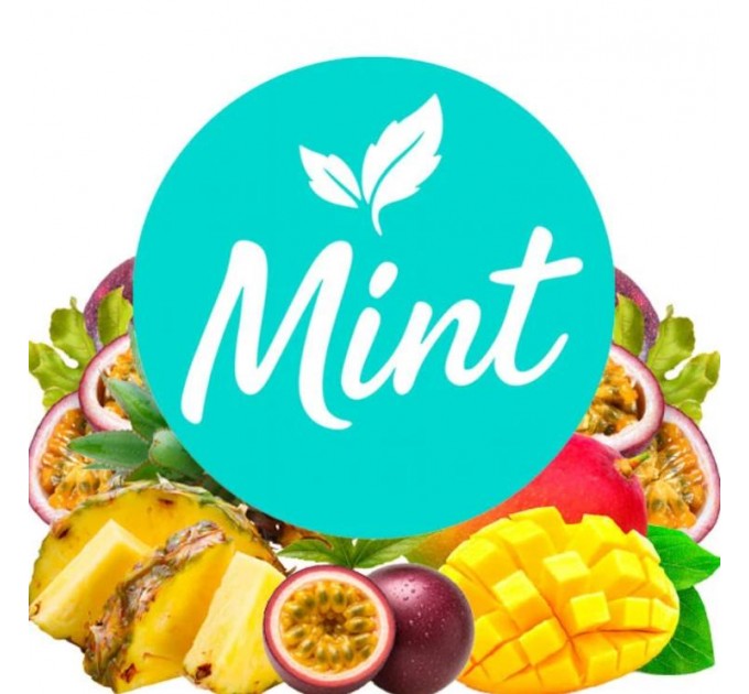 Безнікотинова суміш Mint Ананас Манго Маракуя 100 грам