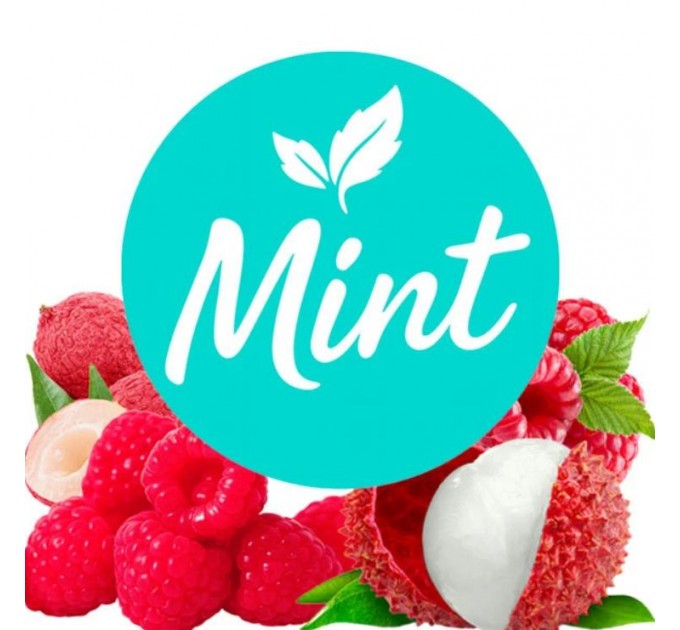 Безникотиновая смесь Mint Личи Малина 200 грамм