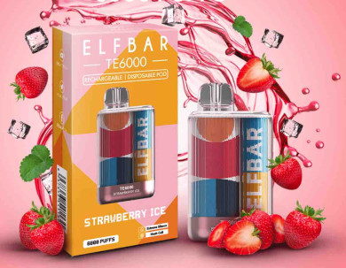 Elf Bar TE6000: Смак та комфорт у кожній затяжці