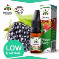 Жидкость Dekang Ежевика, 10 мл, никотин 6 мг Жидкость Dekang Ежевика, 10 мл, никотин 6 мг