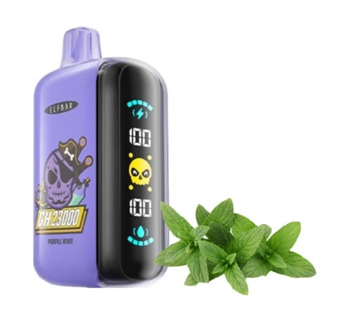 Одноразовая Pod система Elf Bar Elf Bar GH23000 Purple Mint
