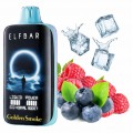 Одноразовая Pod система Elf Bar Moonnight 40000 Blue Razz Ice (Синяя Малина Лёд)