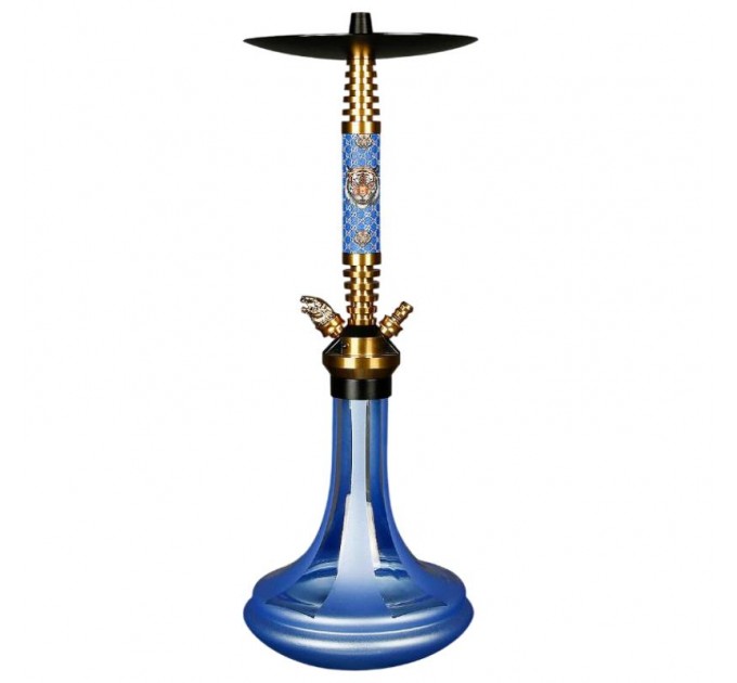 Кальян Urban Wild Tiger Blue Алюминий 58 см