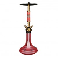 Кальян Urban Wild Tiger Red Алюминий 58 см