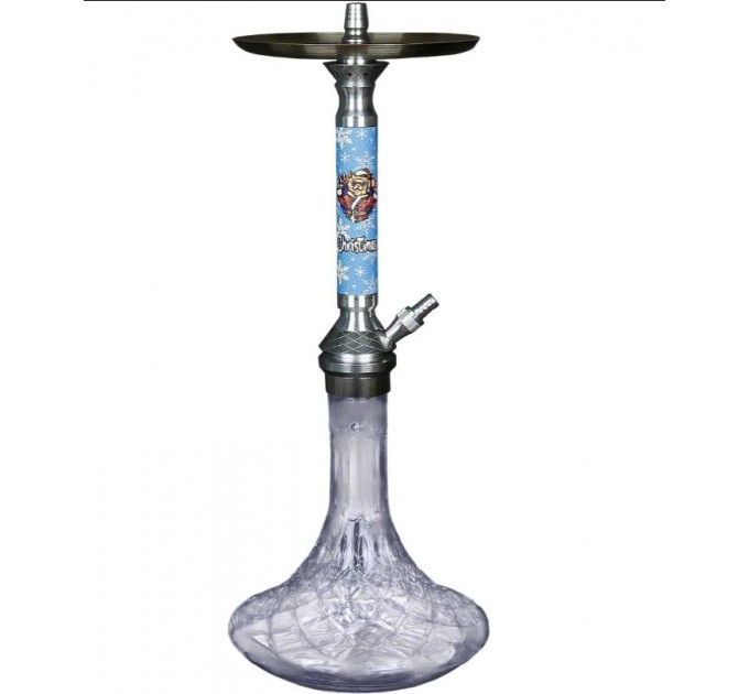 Кальян Urban Christmas Blue Алюминий 58 см
