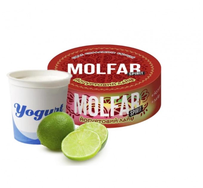 Тютюн Molfar Spirit Line Йогуртовий Лайм 100 грам