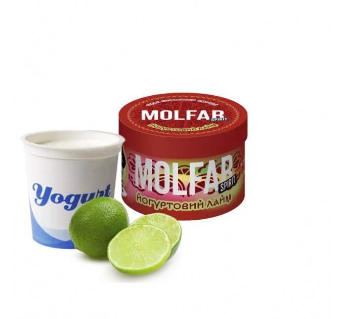Табак Molfar Spirit Line Йогуртовий Лайм 40 грамм