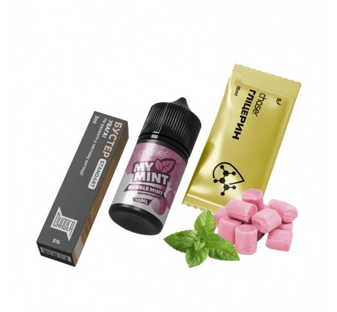 Набор Chaser My Mint Bubble mint 50 мг 30 мл