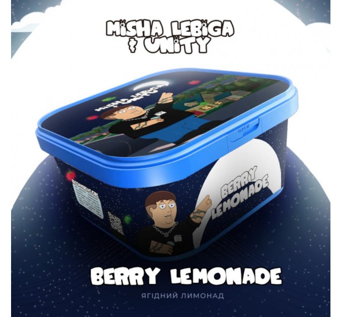 Тютюн Unity x Lebiga Berry Lemonade (Ягідний Лимонад) 250 грам