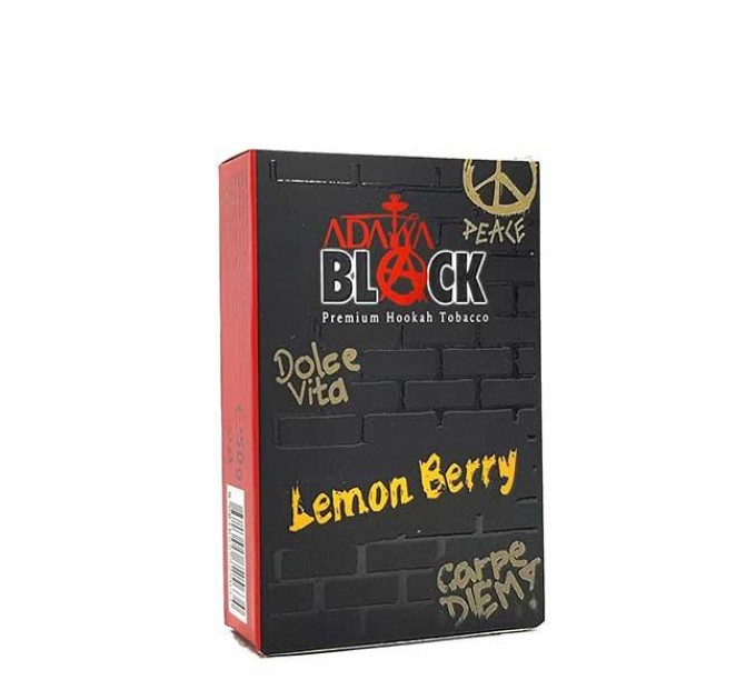 Тютюн Adalya Black Lemon Berry (Лимон Ягоди) 50 грам