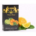 Табак Al Shaha Orange Mint Lime (Мятный Апельсин и Лайм) 50 грамм