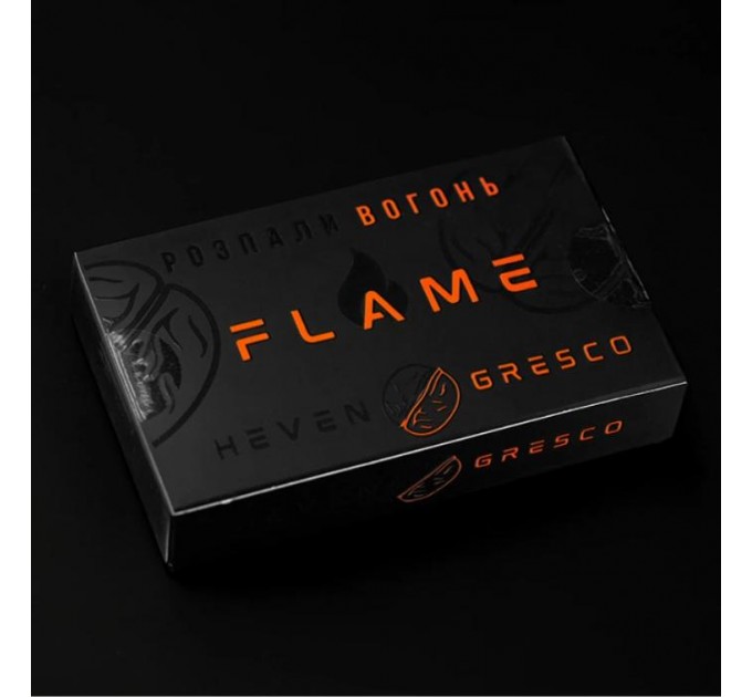 Тютюн Heven Gresco Flame (Ягідно-тропічний мікс) 100 грам