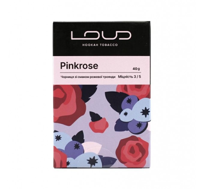 Табак Loud Pinkrose (Черника Роза) 40 грамм
