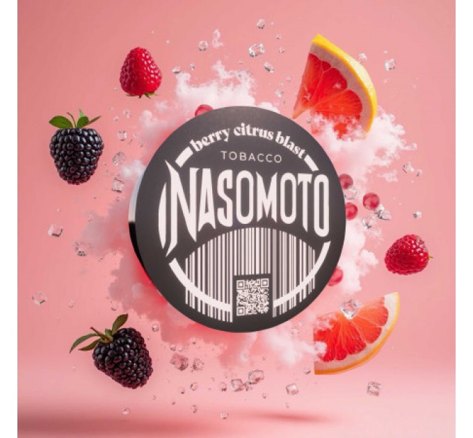Табак Nasomoto Berry Citrus Blast (Лед Грейпфрут Ежевика Малина Клюква) 50 грамм